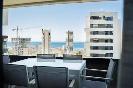 Apartamento De 3 Dormitorios Piscina Y Parking 卡尔佩 外观 照片